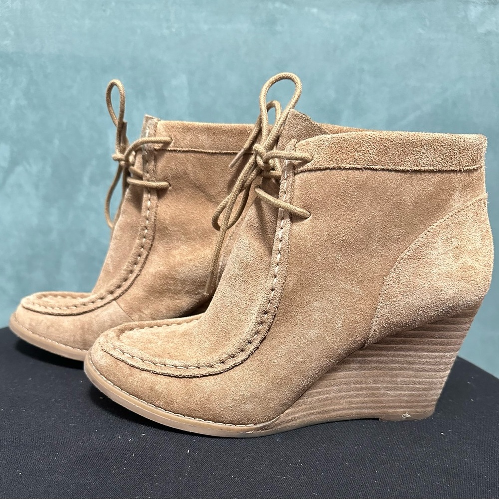 Lucky Brand Wedge booties Size 8.5 Women’s